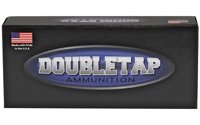 Double Tap .45 Long Colt +P 360 gr hardcast solid handgun ammunition box, 20 rounds
