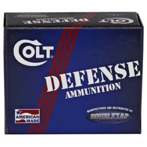 DoubleTap Colt Defense 9mm 124gr JHP 20-round box