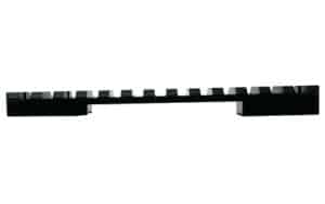 DNZ REM700 SA one-piece Picatinny scope base, anodized black, 8-40 adaptable