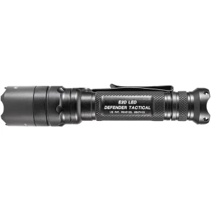 SureFire E2D Defender Ultra LED flashlight, black, 1,000/5 lumens, CR123A