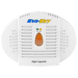 Eva-Dry Hi-Cap Renewable Dehumidifier Model 500 white safe dehumidifier