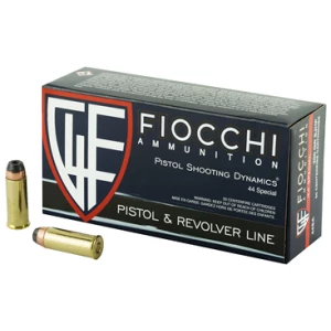 Fiocchi 44 Special 200gr SJHP 50rd box product image