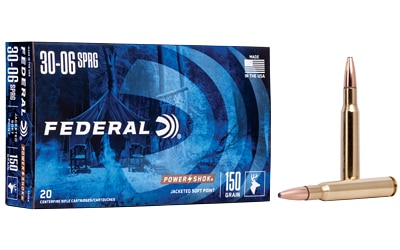 Federal Power-Shok .30-06 Springfield 150gr Jacketed Soft Point 20rd box