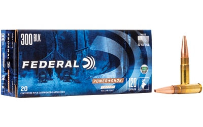 Federal Power-Shok 300 AAC Blackout 120gr Copper Hollow Point 20rd box
