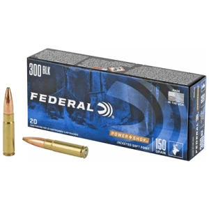 Federal Power-Shok .300 AAC Blackout 150 gr Soft Point 20-round box