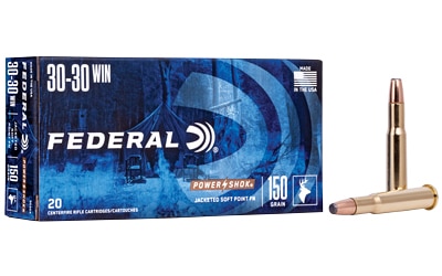 Federal Power-Shok .30-30 Winchester 150gr jacketed soft point 20rd box
