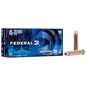 Federal Power-Shok 45-70 Government 300gr rifle ammunition 20-round box