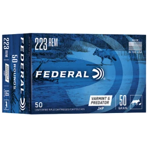 Federal American Eagle Varmint & Predator .223 Rem 50gr JHP 50-round box product image