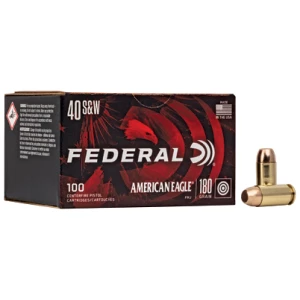 Federal American Eagle .40 S&W 180 gr FMJ 100 rd box