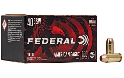 Federal American Eagle .40 S&W 180 gr FMJ 100 rd box