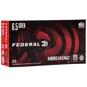 Federal American Eagle 6.5 Grendel 20rd box ammunition