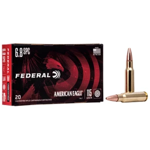 Federal American Eagle 6.8 SPC 115 gr FMJ 20rd box