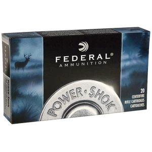 Federal Power-Shok .375 H&H 270 gr SP rifle ammunition 20-round box