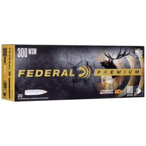 Federal Premium Vital-Shok .300 WSM 180gr Trophy Bonded Tip 20-round box