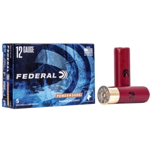 Federal Power-Shok 12 Gauge 3-inch 41-pellet #4 Buckshot 5/box product image