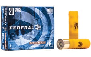 Federal Power-Shok 20ga 3 in #2 Buckshot 18 pellets 5rd box