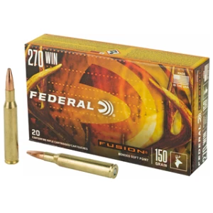 Federal Fusion .270 Win 150 gr Fusion Soft Point 20rd box