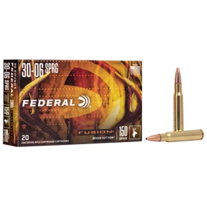 Federal Fusion 30-06 Springfield 150 gr Soft Point 20rd box