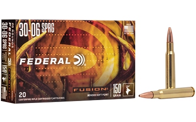 Federal Fusion 30-06 Springfield 150 gr Soft Point 20rd box