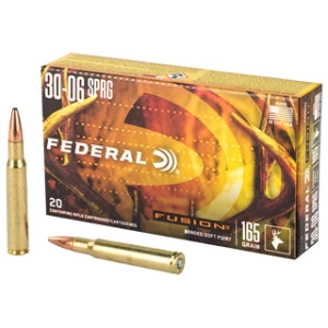 Federal Fusion .30-06 Springfield 165gr Fusion Soft Point 20 round box