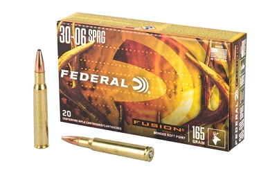 Federal Fusion .30-06 Springfield 165gr Fusion Soft Point 20 round box