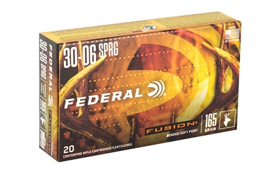 Federal Fusion .30-06 Springfield 165gr Fusion Soft Point 20 round box