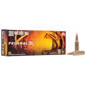 Federal Fusion 300 WSM 165 gr box of rifle ammunition, 20 rounds