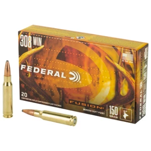 Federal Fusion .308 Win 150 gr Fusion soft point 20 round box