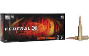 Federal Fusion Tipped 7MM PRC 175gr rifle ammunition 20rd box