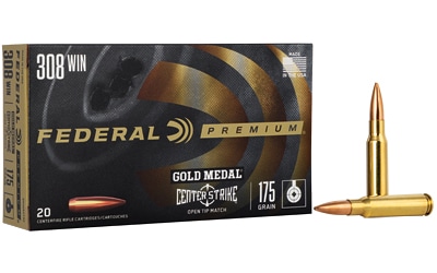 Federal Gold Medal CenterStrike .308 Win 175gr OTM 20-round box