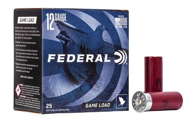 Federal Game-Shok Upland 12GA 2.75in 1oz #6 25rd box