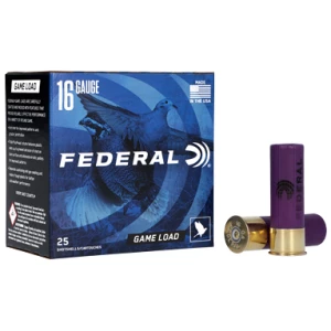 Federal Game-Shok Upland 16ga 2.75in 1oz #6 shot ammunition box