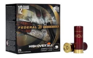 Federal Premium High Over All 12ga 2-3/4in #9 shotshell 25-count box