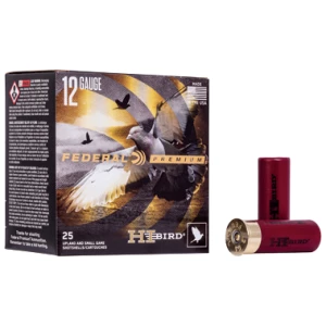 Federal Hi-Bird 12ga 2.75in 1-1/8oz #8 25rd box shotshells