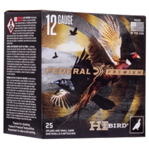 Federal Hi-Bird 12ga 1 1/4 oz #5 lead shot 25-count box