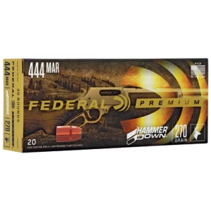 Federal HammerDown .444 Marlin 270gr box of 20 rounds