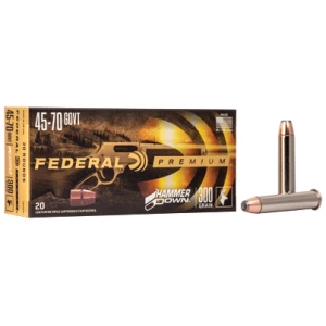Federal Ammunition HammerDown 45-70 Govt 300gr 20rd box product image