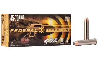 Federal Ammunition HammerDown 45-70 Govt 300gr 20rd box product image