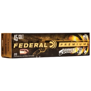 Federal HammerDown .45 Long Colt 250 gr 20rd box ammunition