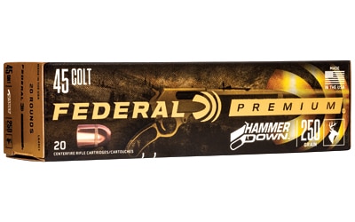 Federal HammerDown .45 Long Colt 250 gr 20rd box ammunition