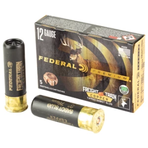 Federal Premium Freight Train 12GA 3in 300gr Copper Sabot Slug box