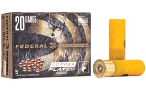 Federal Premium Vital-Shok 20 Gauge 2.75in 20-Pellet #3 Buckshot 5rd box