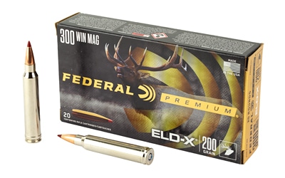 Federal Premium ELD-X .300 Win Mag 200 gr box, 20 rounds