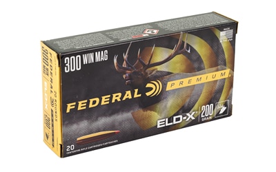 Federal Premium ELD-X .300 Win Mag 200 gr box, 20 rounds