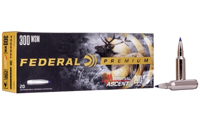 Federal Premium Terminal Ascent .300 WSM 200 gr ammunition box, 20 rounds