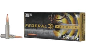 Federal Premium ELD-X 7MM PRC 175gr ammunition 20-round box