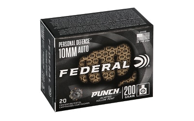 Federal Premium Punch 10mm 200gr JHP ammunition - 20rd box