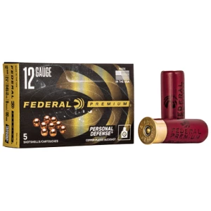 Federal Premium Personal Defense 12ga 2.75in 00 Buck 9-pellet 5rd box