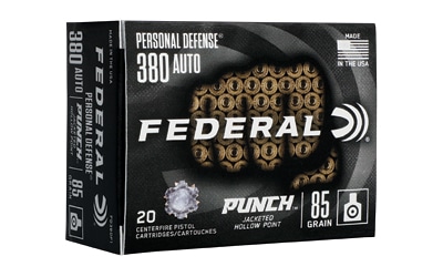 Federal Premium Punch .380 ACP 85gr JHP 20rd box