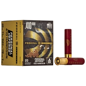 Federal Premium Personal Defense .410 Bore 7/16 oz #4 Shot 20rd Box